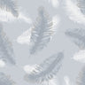 Moda Feather Blue Wallpaper
