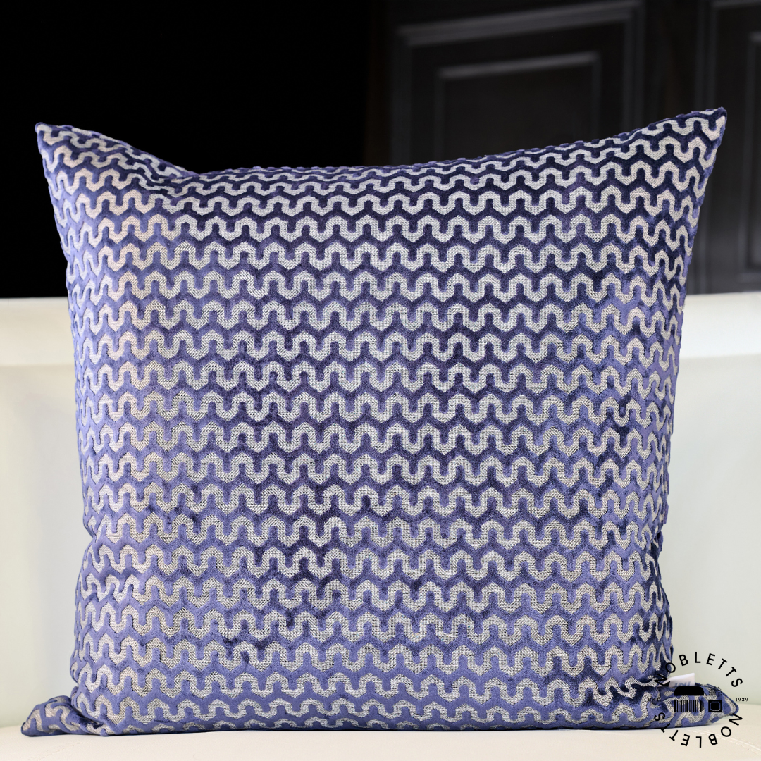 Oslo Blue Cushion | Malini Designer Cushions | WonderWall