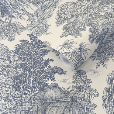 Osterley Blue Wallpaper

