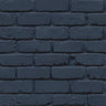 Painted Brick Navy Wallpaper

