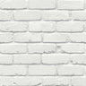 Painted Brick White Wallpaper

