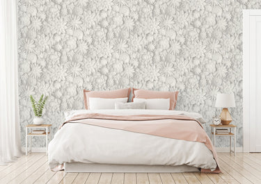 Paper Craft Flower White

