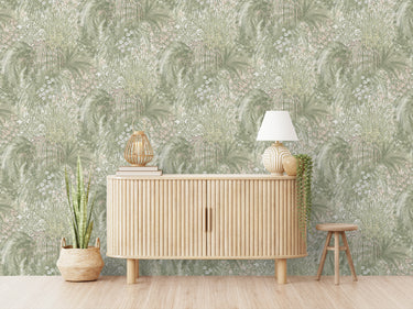 Paradise Green Wallpaper