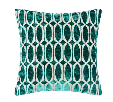 Paul Moneypenny OffTheRails Teal Cushion