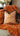 Paul Moneypenny Tall Orange Cushion