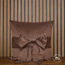 Paul Moneypenny Tiedup Choc Cushion

