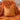 Paul Moneypenny Two Face Orange and Chocolate Cushion