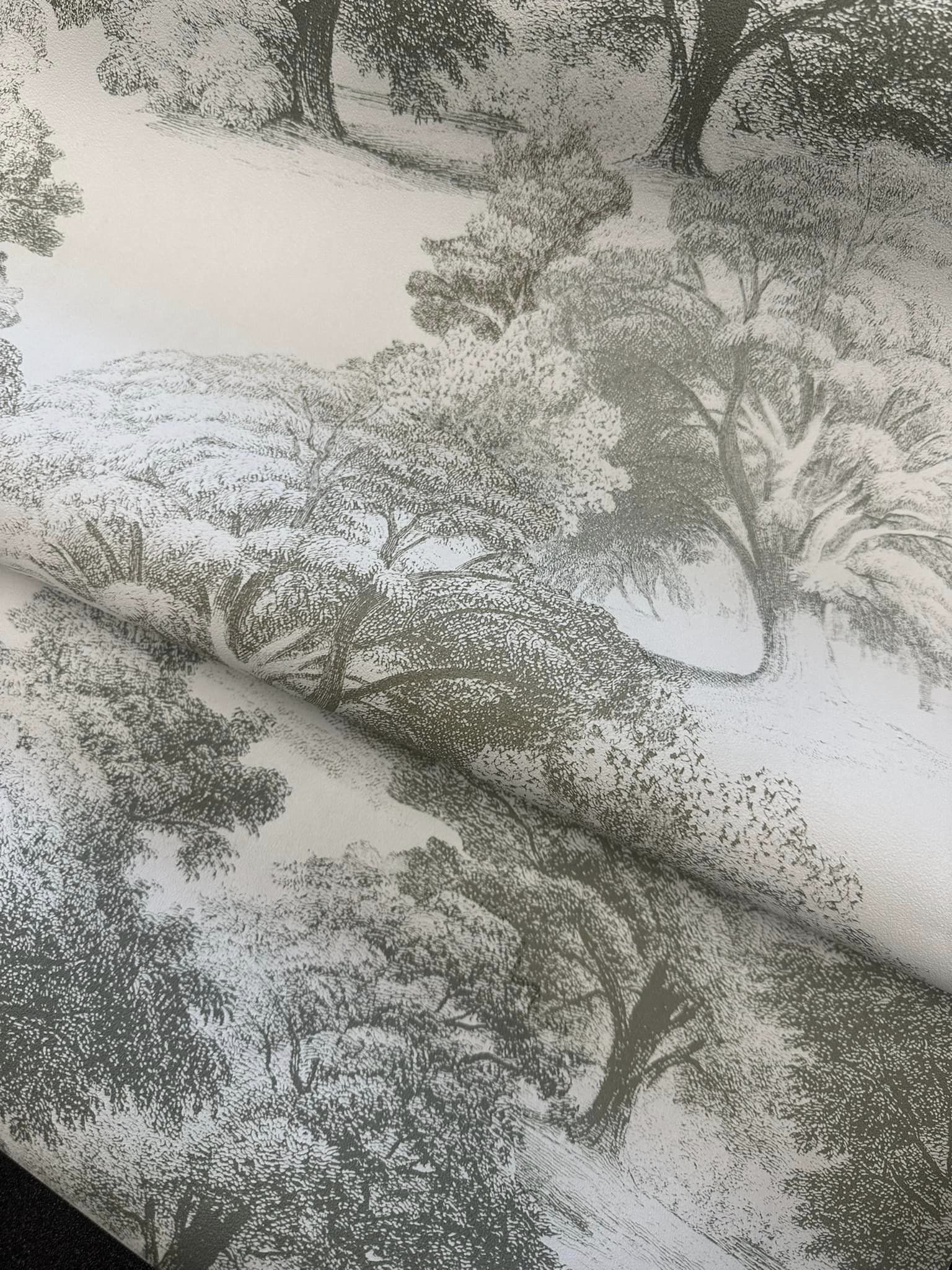 Nobletts Paul Moneypenny Wallpaper Collection Belvoir Forest Green - Nobletts ...