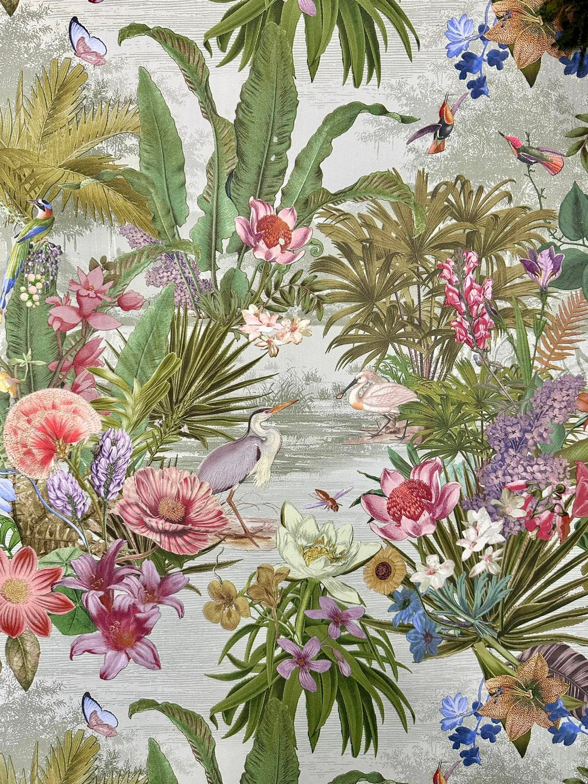 Paul Moneypenny Wallpaper Collection Floral Hall Green - Nobletts ...