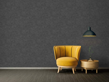 Plaster Effect Anthracite Wallpaper