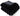 Raffles Black Throw