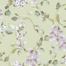 Rosalie Floral Sage & Lilac Wallpaper