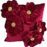 Paul Moneypenny Blooming Petals Fuchsia Cushion