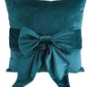 Paul Moneypenny TiedUp Teal Cushion