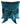 Paul Moneypenny TiedUp Teal Cushion