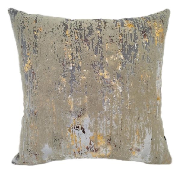 Torcello Silver Cushion | Feather Filled Cushion