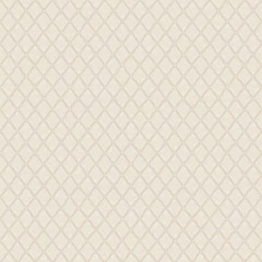Santina Quilted Fabric Effect Cream Wallpaper

