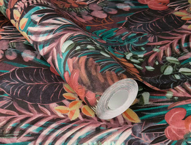 Schoner Wohnen Botanical Red Wallpaper