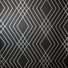Shard Trellis Charcoal Wallpaper