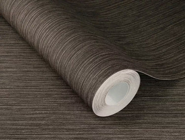 Silk Weave Charcoal Wallpaper