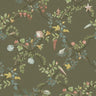 Statement Shell Trellis Green Wallpaper