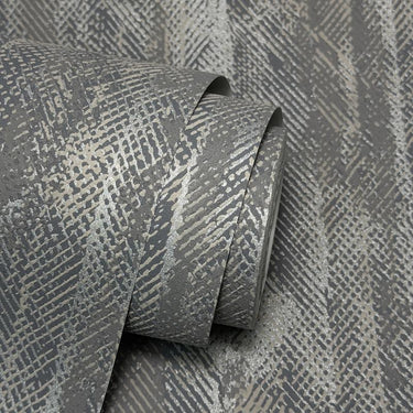 Strata Charcoal Wallpaper