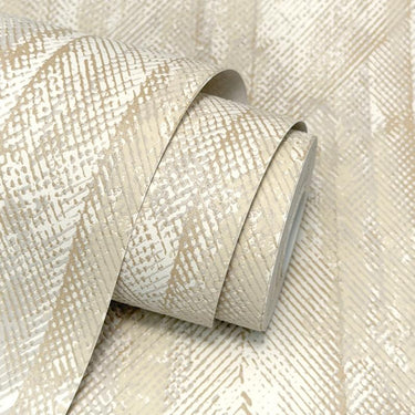 Strata Natural Wallpaper