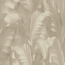 Sumatra Leaf Beige Wallpaper