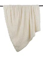 Paul Moneypenny Koochikoo Ivory Throw

