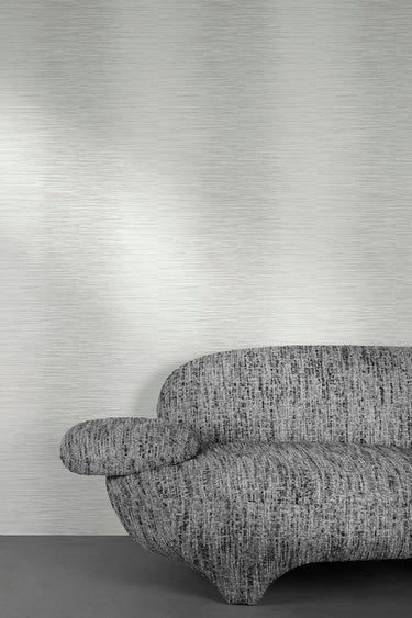 Textured Vibes - Kaito Light Grey Wallpaper