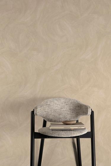 Textured Vibes - Serra Plaster Beige Wallpaper