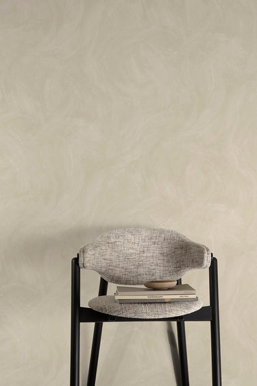 Textured Vibes - Serra Plaster Natural Wallpaper