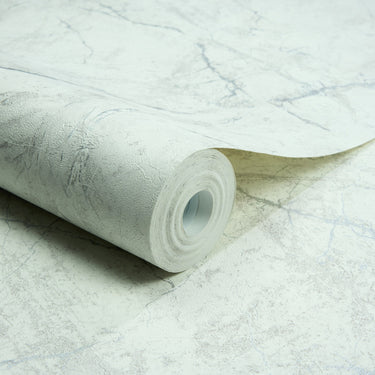 Textured Vibes - Thassos Marble White Wallpaper