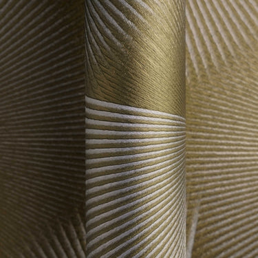 The Trend Spectrum - Modern Geo Gold & Grey Metallic Wallpaper