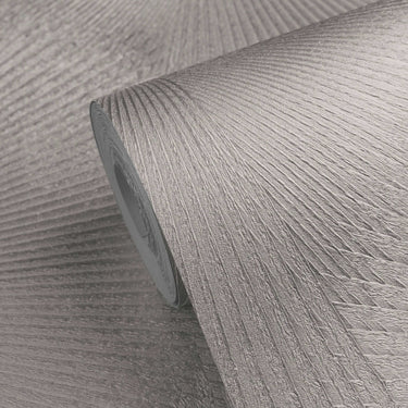 The Trend Spectrum - Modern Geo Silver Metallic Wallpaper