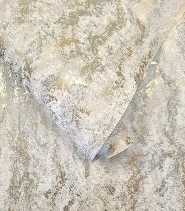 Tinos Plaster Dove Grey Wallpaper