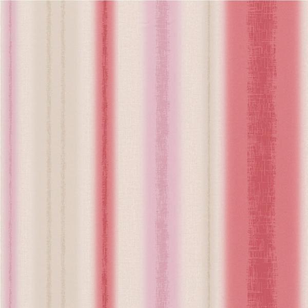 Tye Dye Stripe Red and Cream Wallpaper