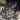 The Design Library - Vasari Damask Black/Gold Wallpaper | 534382
