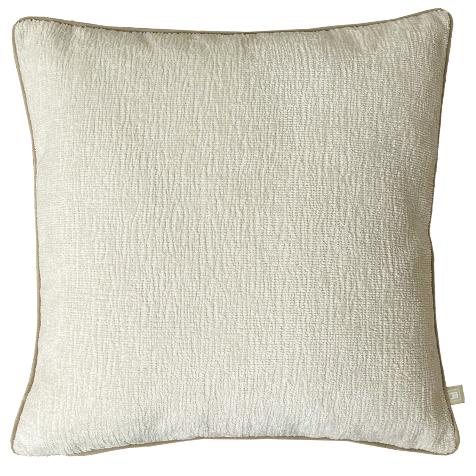 Wave Chenille Cushion Cream