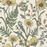 Wild Meadow Natural Floral Wallpaper