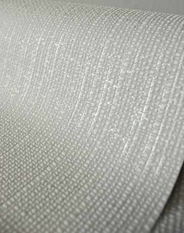 Wisteria Plain Grey Wallpaper