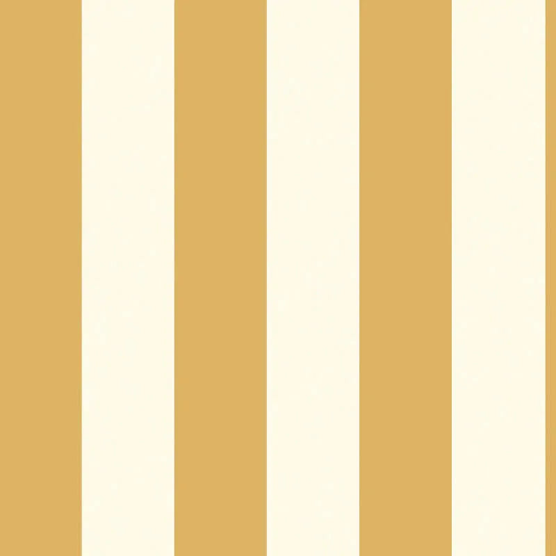 Juliette Stripe Ochre Wallpaper - Striped Wallpaper - Nobletts