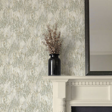 Abstract Grasses Green Wallpaper