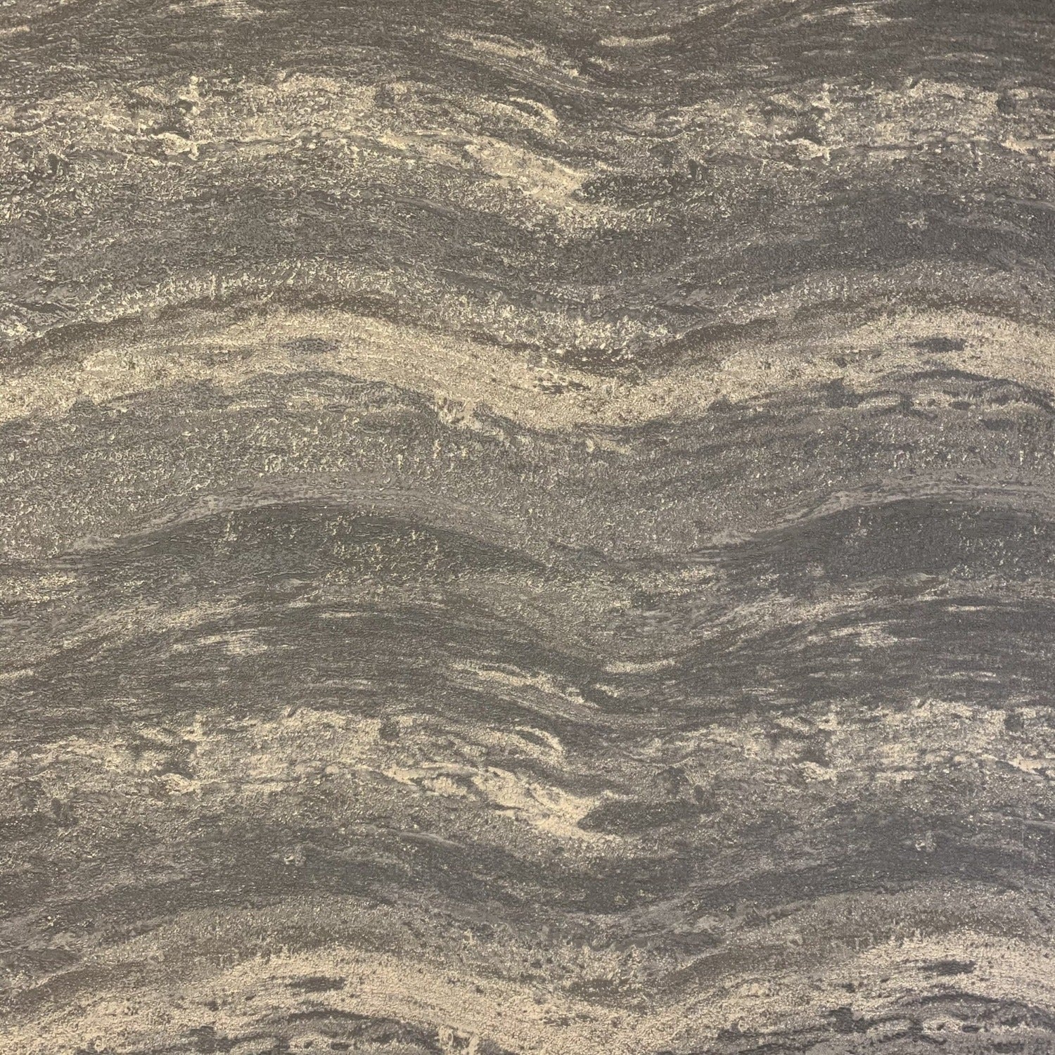 Onyx Charcoal Black and Gold Wallpaper | Rasch Wallcoverings | 520583