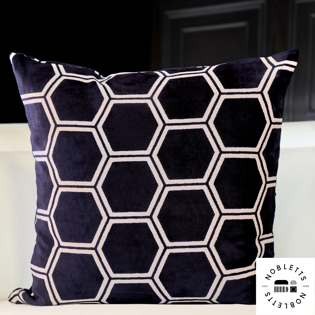 Ivor Black Cushion