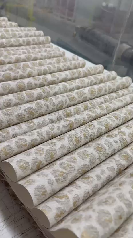 Paul Moneypenny Leopard Cream & Gold Wallpaper