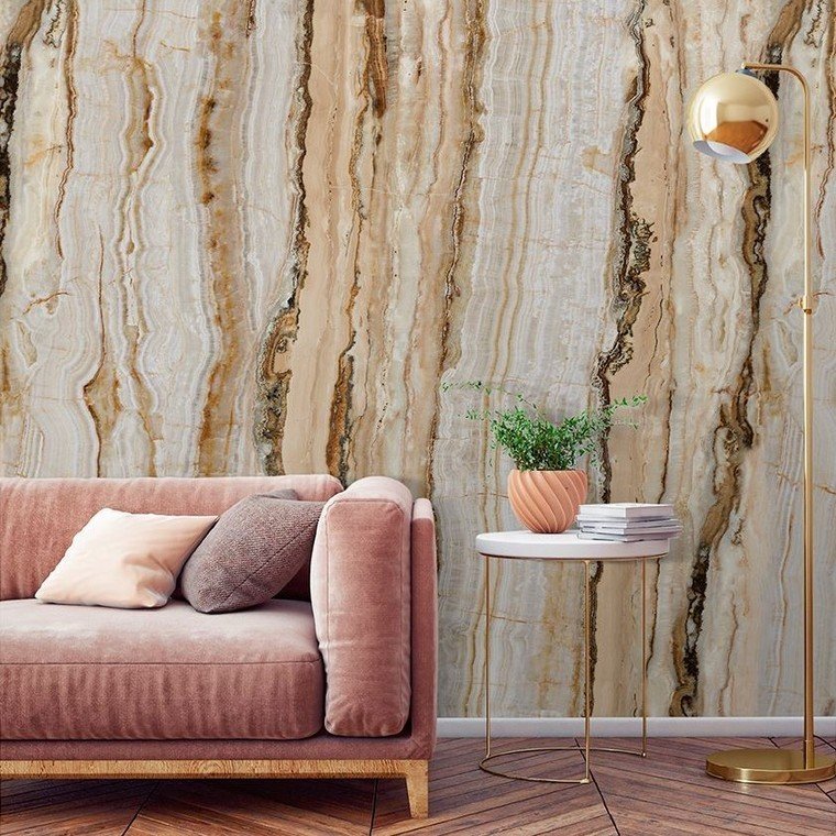 Vertical Marble All Over Wall Mural | Marble Mural | A50801