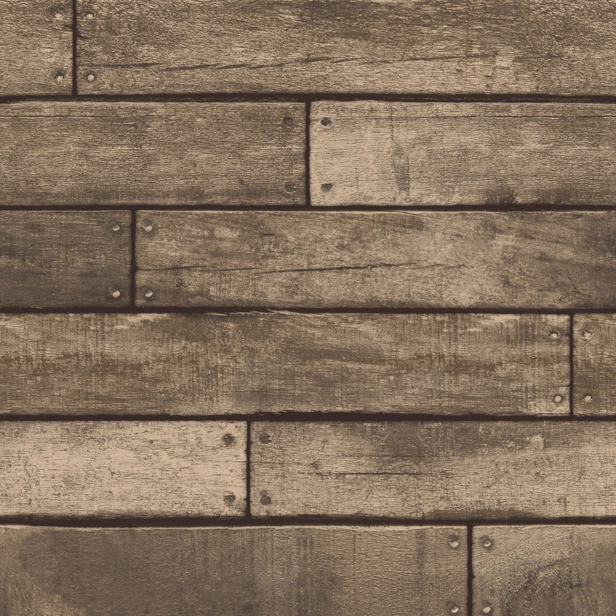 Distinctive Wooden Plank Gold Wallpaper| Realistic Wood paper| FD31289