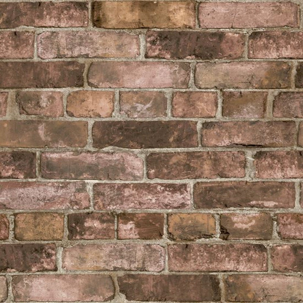 Durham Brick Red Wallpaper