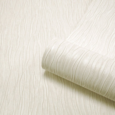 Platinum Silk Texture Cream Wallpaper | WonderWall by Nobletts